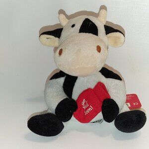 RUSS Ouchies Patch the Cow Plushie NWT